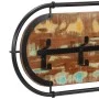 Perchero de pared con 5 ganchos madera maciza reciclada by , Hat and coat racks - Ref: Foro24-4013508, Price: 49,72 €, Discou...