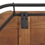 Perchero de pared con 5 ganchos madera maciza reciclada by , Hat and coat racks - Ref: Foro24-4013508, Price: 49,72 €, Discou...