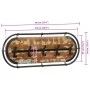 Perchero de pared con 5 ganchos madera maciza reciclada by , Hat and coat racks - Ref: Foro24-4013508, Price: 49,72 €, Discou...