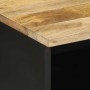 Mueble de TV madera maciza de mango rugosa negro 70x33,5x46 cm von , CD- und DVD-Speicher - Ref: Foro24-4018629, Preis: 83,37...