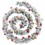 Guirnalda de Navidad con bolas y luces LED PVC verde 5 m by , Festive decorations - Ref: Foro24-4019672, Price: 38,49 €, Disc...