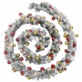 Guirnalda de Navidad con bolas y luces LED PVC verde 5 m by , Festive decorations - Ref: Foro24-4019672, Price: 38,49 €, Disc...