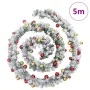 Guirnalda de Navidad con bolas y luces LED PVC verde 5 m by , Festive decorations - Ref: Foro24-4019672, Price: 38,05 €, Disc...