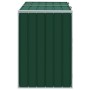 Cobertizo contenedores dobles basura acero verde 144x81x113 cm von , Halterungen für Abfallbehälter - Ref: Foro24-4006175, Pr...
