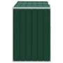 Cobertizo contenedores dobles basura acero verde 144x81x113 cm by , Waste container supports - Ref: Foro24-4006175, Price: 17...