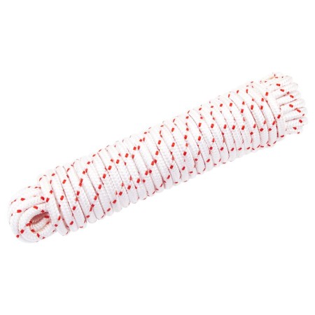 Cordón de arranque nailon blanco y rojo Ø6 mm 10 m von , Seile und Metallschnüre - Ref: Foro24-4100614, Preis: 10,77 €, Rabat...