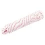 Cordón de arranque nailon blanco y rojo Ø6 mm 10 m by , Ropes and metal cords - Ref: Foro24-4100614, Price: 10,56 €, Discount: %