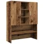 Armario de lavadora madera envejecida 70,5x25,5x90 cm by , Accessories for washing machines and dryers - Ref: Foro24-856637, ...