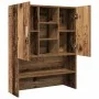Armario de lavadora madera envejecida 70,5x25,5x90 cm by , Accessories for washing machines and dryers - Ref: Foro24-856637, ...
