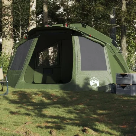 Tienda de pesca 5 personas impermeable verde oliva by , tents - Ref: Foro24-4009389, Price: 164,27 €, Discount: %