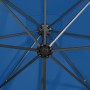 Cantilever parasol with pole and blue LED lights 250 cm by vidaXL, Umbrellas - Ref: Foro24-312325, Price: 155,44 €, Discount: %