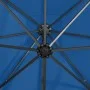 Cantilever parasol with pole and blue LED lights 250 cm by vidaXL, Umbrellas - Ref: Foro24-312325, Price: 153,48 €, Discount: %