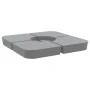 Juego bases de sombrilla 4 uds para parasol cruzado PP 100 kg by , Umbrella bases - Ref: Foro24-847447, Price: 85,76 €, Disco...