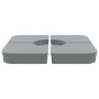 Juego bases de sombrilla 4 uds para parasol cruzado PP 100 kg von , Schirmständer - Ref: Foro24-847447, Preis: 87,05 €, Rabat...