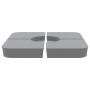 Juego bases de sombrilla 4 uds para parasol cruzado PP 100 kg von , Schirmständer - Ref: Foro24-847447, Preis: 87,05 €, Rabat...