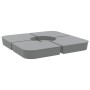 Juego bases de sombrilla 4 uds para parasol cruzado PP 100 kg von , Schirmständer - Ref: Foro24-847447, Preis: 87,05 €, Rabat...