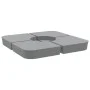 Juego bases de sombrilla 4 uds para parasol cruzado PP 100 kg by , Umbrella bases - Ref: Foro24-847447, Price: 85,76 €, Disco...