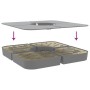 Juego bases de sombrilla 4 uds para parasol cruzado PP 100 kg von , Schirmständer - Ref: Foro24-847447, Preis: 87,05 €, Rabat...