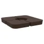 Juego bases de sombrilla 4 uds para parasol cruzado PP 100 kg by , Umbrella bases - Ref: Foro24-847445, Price: 85,76 €, Disco...