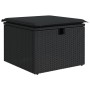 Set de muebles de jardín 5 pzas y cojines ratán sintético negro von , Gartensets - Ref: Foro24-3325361, Preis: 350,51 €, Raba...
