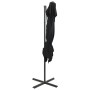 Ampelschirm mit doppelter schwarzer Abdeckung 250x250 cm von vidaXL, Sonnenschirme - Ref: Foro24-312364, Preis: 138,19 €, Rab...