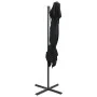 Ampelschirm mit doppelter schwarzer Abdeckung 250x250 cm von vidaXL, Sonnenschirme - Ref: Foro24-312364, Preis: 139,48 €, Rab...