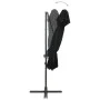 Ampelschirm mit doppelter schwarzer Abdeckung 250x250 cm von vidaXL, Sonnenschirme - Ref: Foro24-312364, Preis: 139,48 €, Rab...