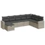 Set de sofás de jardín 8 pzas y cojines ratán sintético gris by , Garden sets - Ref: Foro24-3325438, Price: 555,83 €, Discoun...