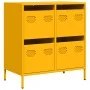 Aparador acero laminado en frío amarillo mostaza 68x39x73,5 cm by , Sideboards - Ref: Foro24-851259, Price: 135,47 €, Discoun...