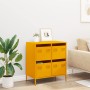 Aparador acero laminado en frío amarillo mostaza 68x39x73,5 cm von , Sideboards - Ref: Foro24-851259, Preis: 137,23 €, Rabatt: %