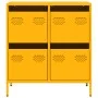 Aparador acero laminado en frío amarillo mostaza 68x39x73,5 cm by , Sideboards - Ref: Foro24-851259, Price: 135,47 €, Discoun...