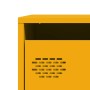 Aparador acero laminado en frío amarillo mostaza 68x39x73,5 cm von , Sideboards - Ref: Foro24-851259, Preis: 137,23 €, Rabatt: %
