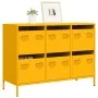 Aparador acero laminado frío amarillo mostaza 101,5x39x73,5 cm von , Sideboards - Ref: Foro24-851265, Preis: 178,97 €, Rabatt: %