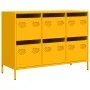 Aparador acero laminado frío amarillo mostaza 101,5x39x73,5 cm von , Sideboards - Ref: Foro24-851265, Preis: 178,97 €, Rabatt: %