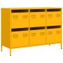 Aparador acero laminado frío amarillo mostaza 101,5x39x73,5 cm von , Sideboards - Ref: Foro24-851265, Preis: 181,29 €, Rabatt: %