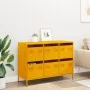 Aparador acero laminado frío amarillo mostaza 101,5x39x73,5 cm von , Sideboards - Ref: Foro24-851265, Preis: 178,97 €, Rabatt: %