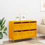 Aparador acero laminado frío amarillo mostaza 101,5x39x73,5 cm von , Sideboards - Ref: Foro24-851265, Preis: 181,29 €, Rabatt: %