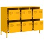 Aparador acero laminado frío amarillo mostaza 101,5x39x73,5 cm von , Sideboards - Ref: Foro24-851265, Preis: 181,29 €, Rabatt: %
