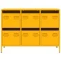 Aparador acero laminado frío amarillo mostaza 101,5x39x73,5 cm von , Sideboards - Ref: Foro24-851265, Preis: 178,97 €, Rabatt: %