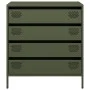 Aparador de acero laminado en frío verde oliva 68x39x73,5 cm von , Sideboards - Ref: Foro24-851290, Preis: 96,32 €, Rabatt: %