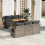 Set de sofás de jardín 7 pzas con cojines ratán sintético gris von , Gartensets - Ref: Foro24-3327112, Preis: 517,46 €, Rabat...
