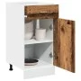 Armario inferior cajón cocina madera envejecida 40x46x81,5cm de , Armarios de cocina - Ref: Foro24-856083, Precio: 64,55 €, D...