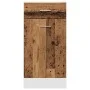 Armario inferior cajón cocina madera envejecida 40x46x81,5cm de , Armarios de cocina - Ref: Foro24-856083, Precio: 64,55 €, D...