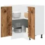 Armario cocina madera ingeniería envejecida 75,5x75,5x81,5 cm de , Armarios de cocina - Ref: Foro24-856095, Precio: 104,31 €,...