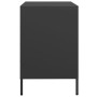 Aparador de acero laminado en frío negro 68x39x58,5 cm by , Sideboards - Ref: Foro24-851292, Price: 80,04 €, Discount: %