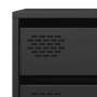 Aparador de acero laminado en frío negro 68x39x58,5 cm by , Sideboards - Ref: Foro24-851292, Price: 80,04 €, Discount: %