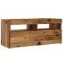 Mueble TV luces LED madera ingeniería envejecida 90x35x40 cm von , TV-Möbel - Ref: Foro24-856307, Preis: 68,53 €, Rabatt: %