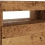 Mueble TV luces LED madera ingeniería envejecida 90x35x40 cm von , TV-Möbel - Ref: Foro24-856307, Preis: 68,53 €, Rabatt: %
