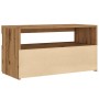 Muebles TV con luces LED 2 uds madera ingeniería roble artisan von , TV-Möbel - Ref: Foro24-856318, Preis: 85,70 €, Rabatt: %