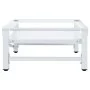 Soporte pedestal para lavadora con estante extraíble blanco de , Accesorios para lavadoras y secadoras - Ref: Foro24-4009873,...